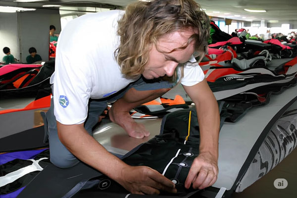 Mat pendle in factory in China